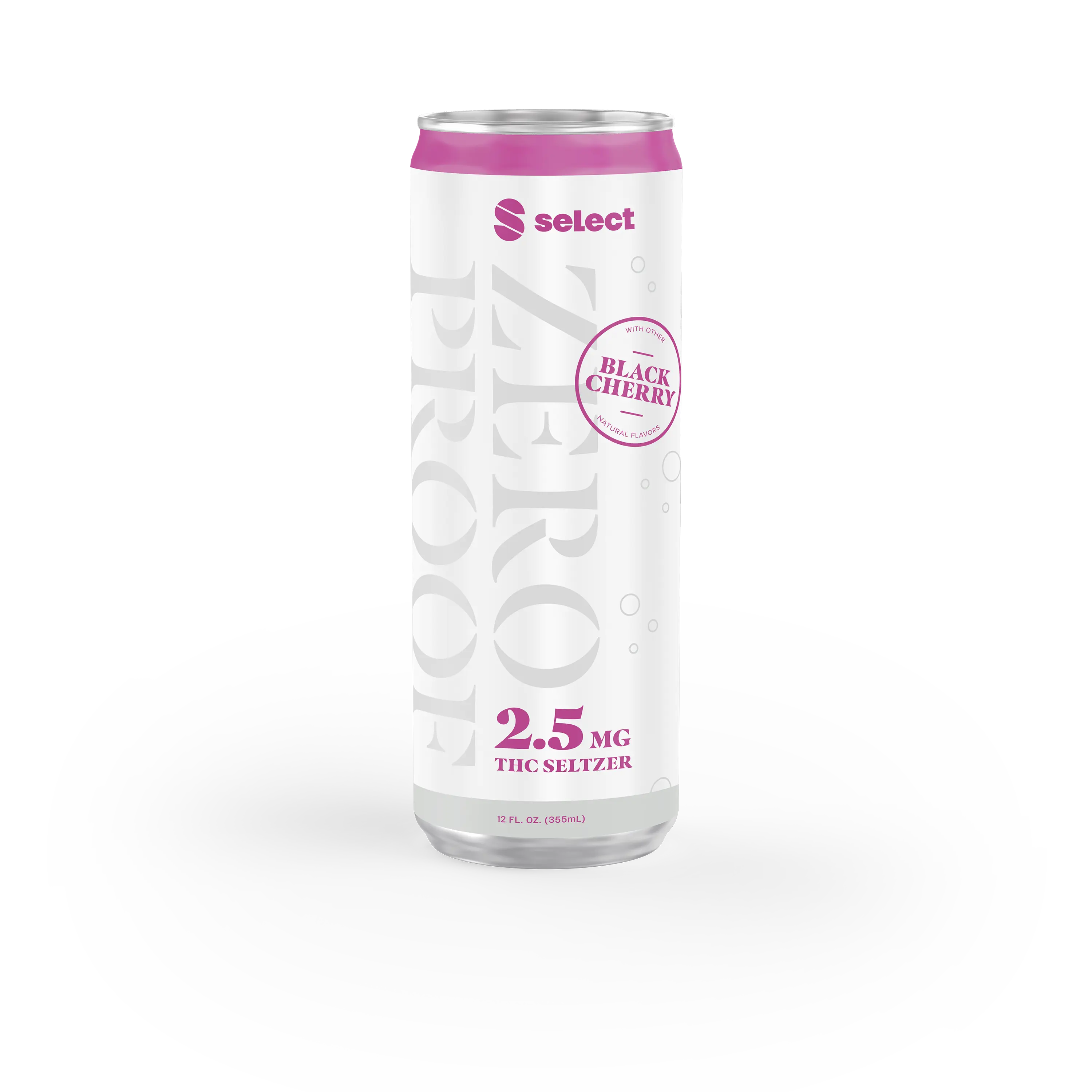 Select Zero Proof Seltzer - Black Cherry Select*