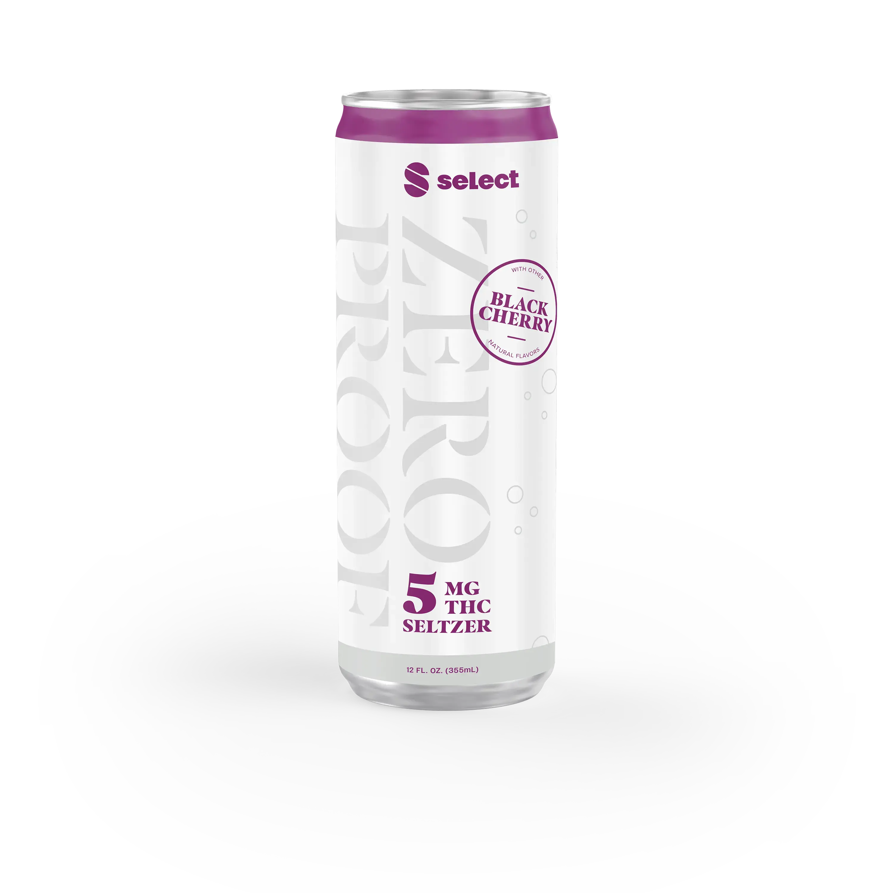 Select Zero Proof Seltzer - Black Cherry Select*