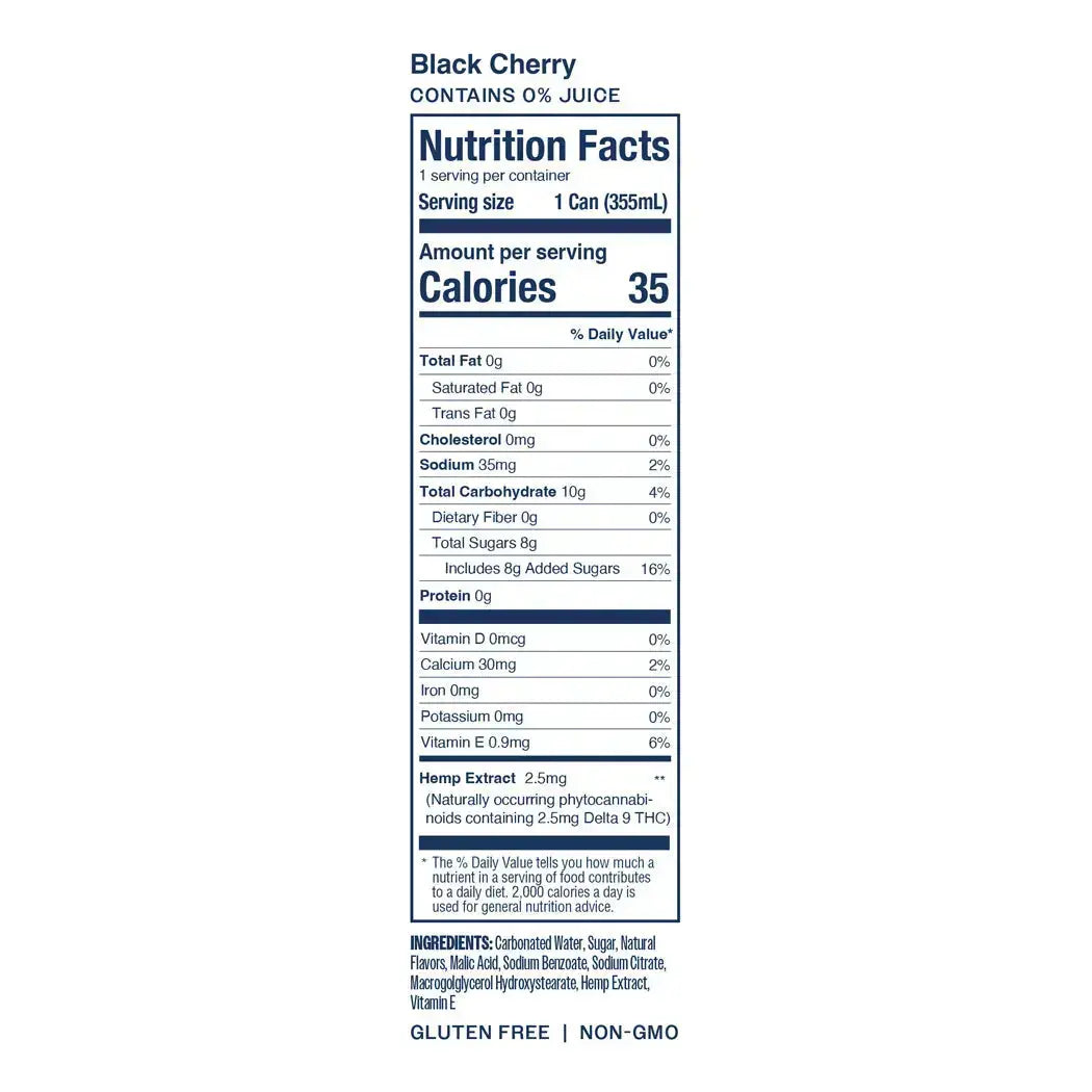 Select Zero Proof Seltzer - Black Cherry Select*