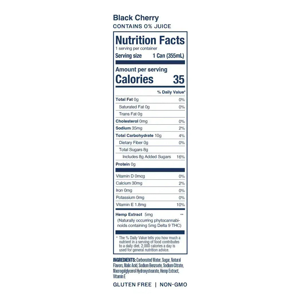 Select Zero Proof Seltzer - Black Cherry Select*