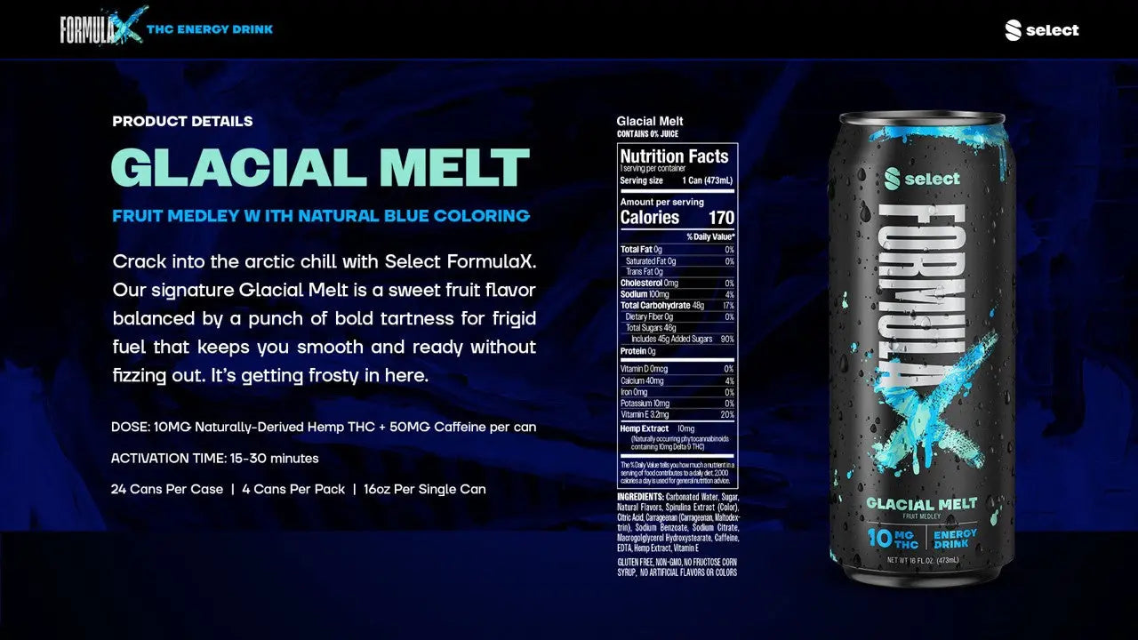 Select FormulaX THC Energy Drink Select*