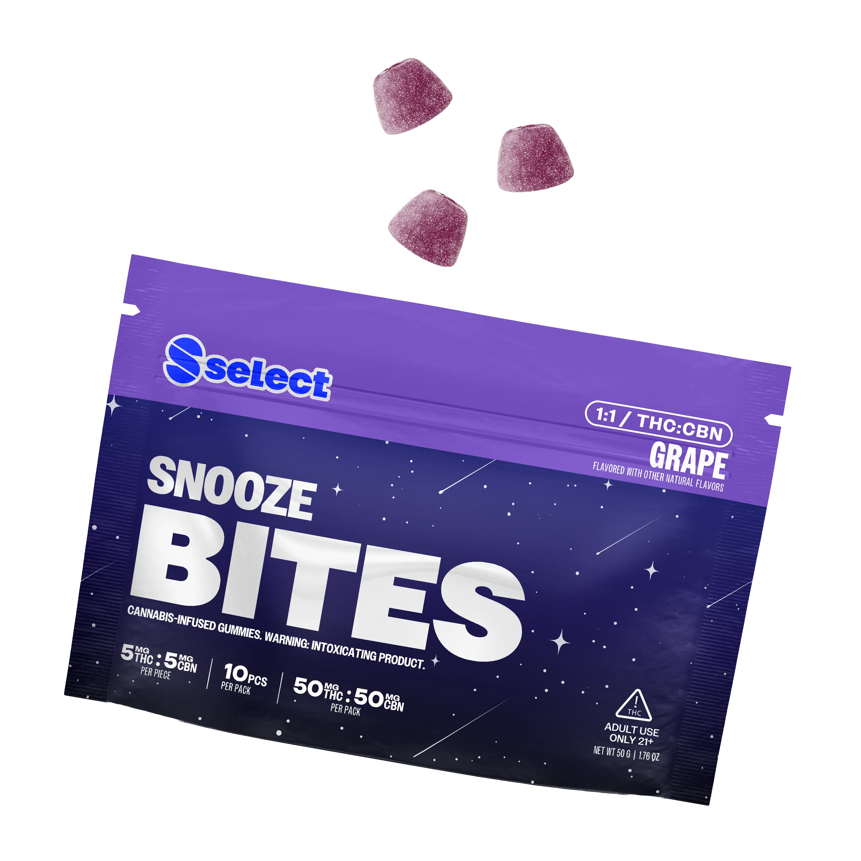 Very Berry Day To Night, THC Drinks & Gummies with Berry Flavors Select*