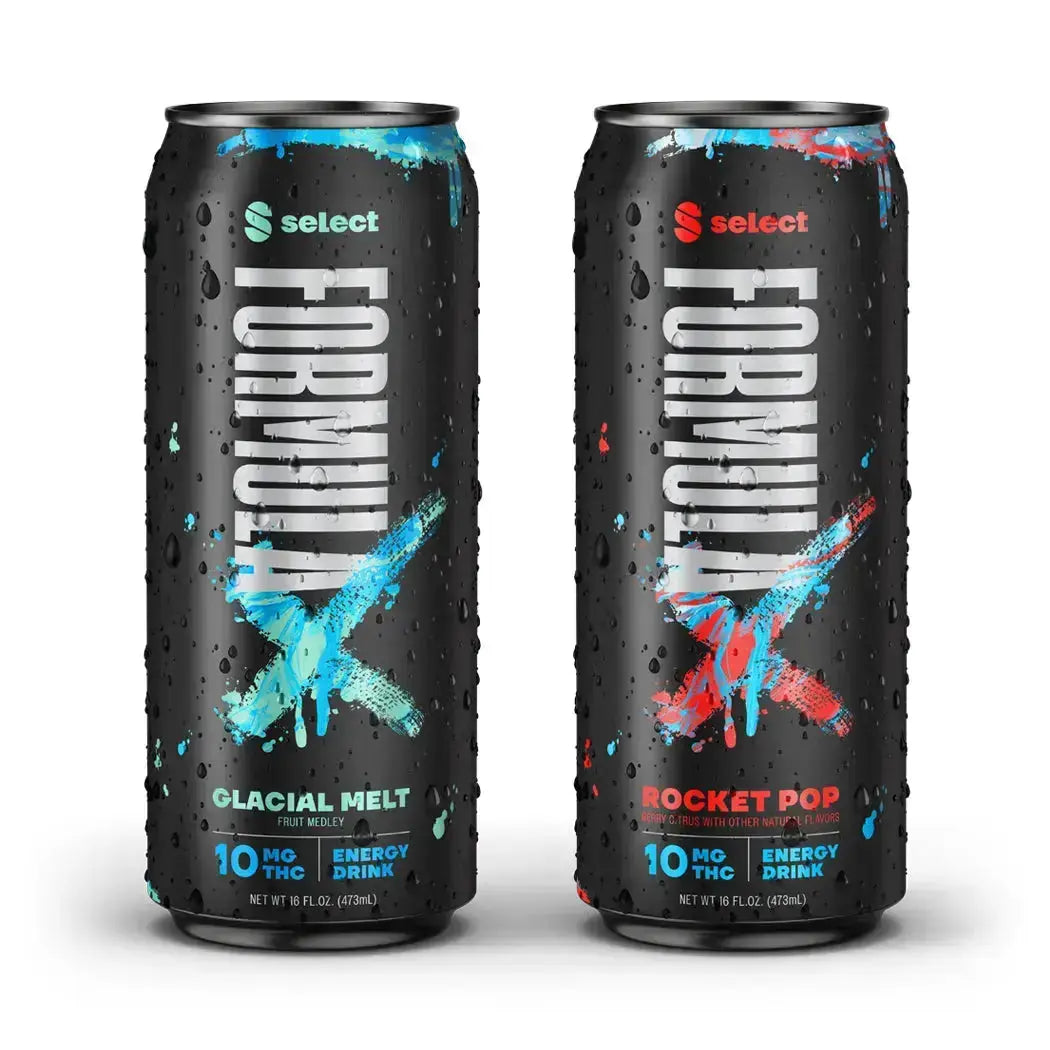 FormulaX THC Energy Drinks