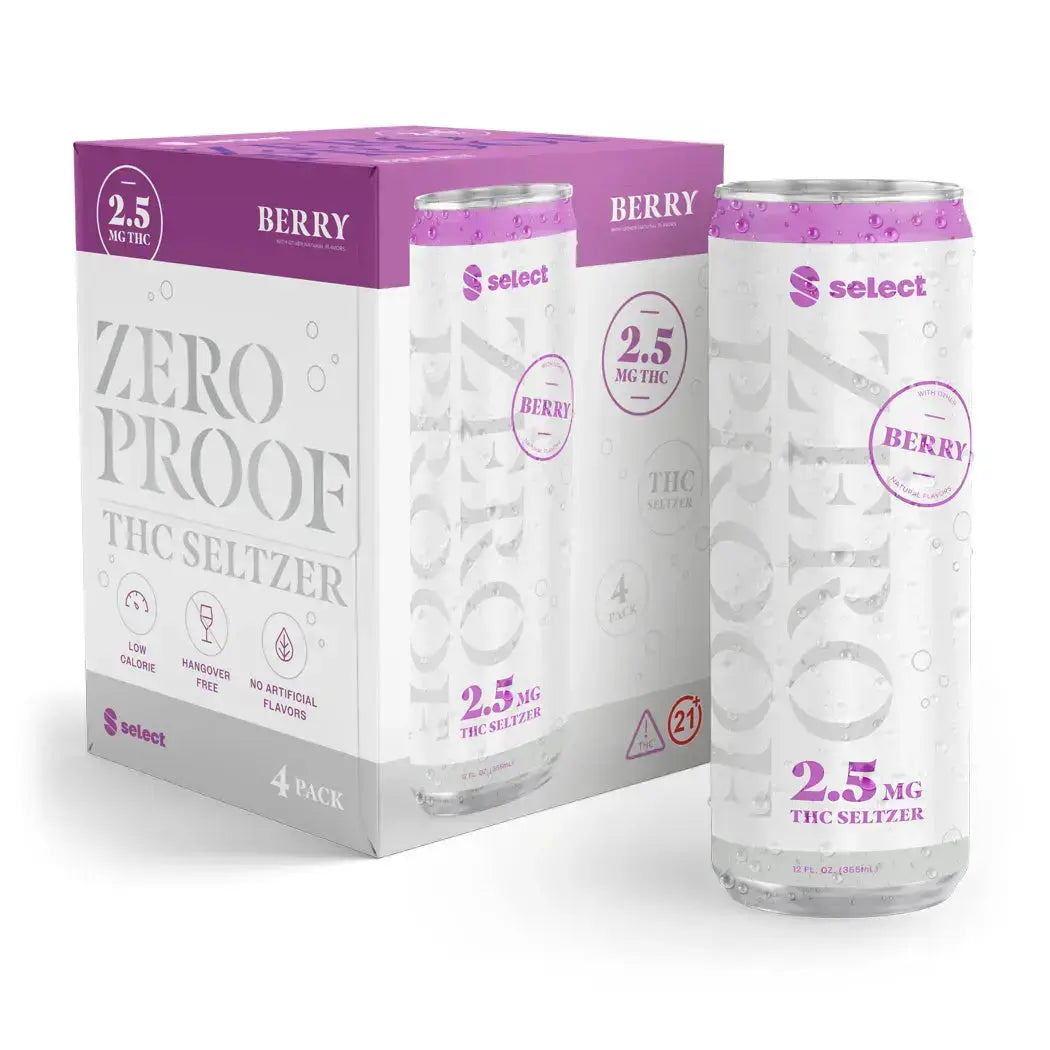 Select Zero Proof Seltzer - Berry Select*