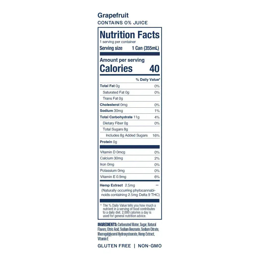 Select Zero Proof Seltzer - Grapefruit Select*