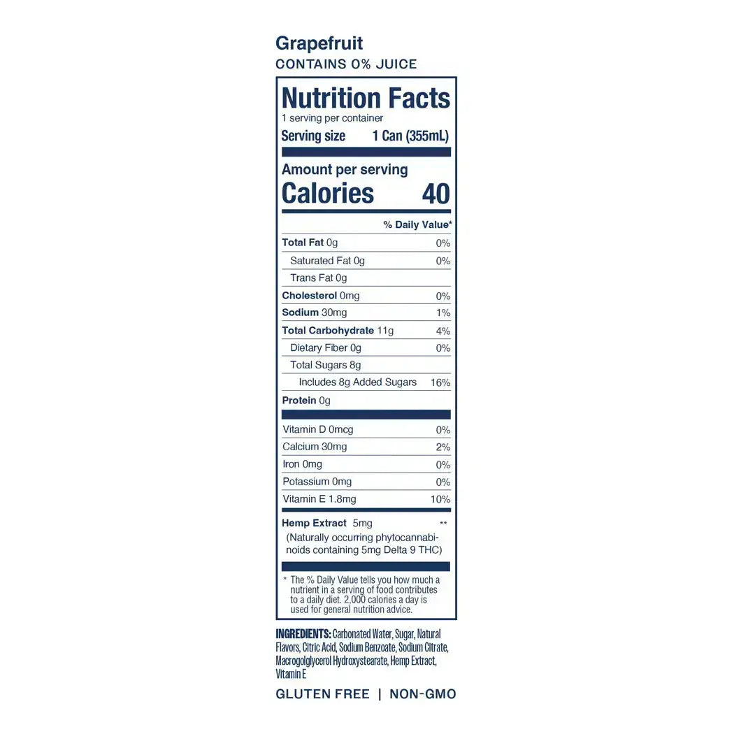 Select Zero Proof Seltzer - Grapefruit Select*