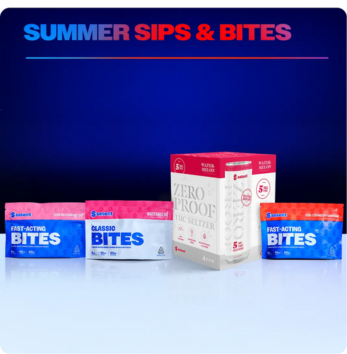 Summer Sips & Bites, THC Drinks and Gummies Summer Pack