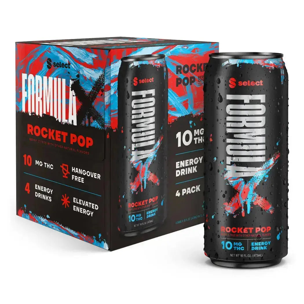 FormulaX THC Energy Drinks